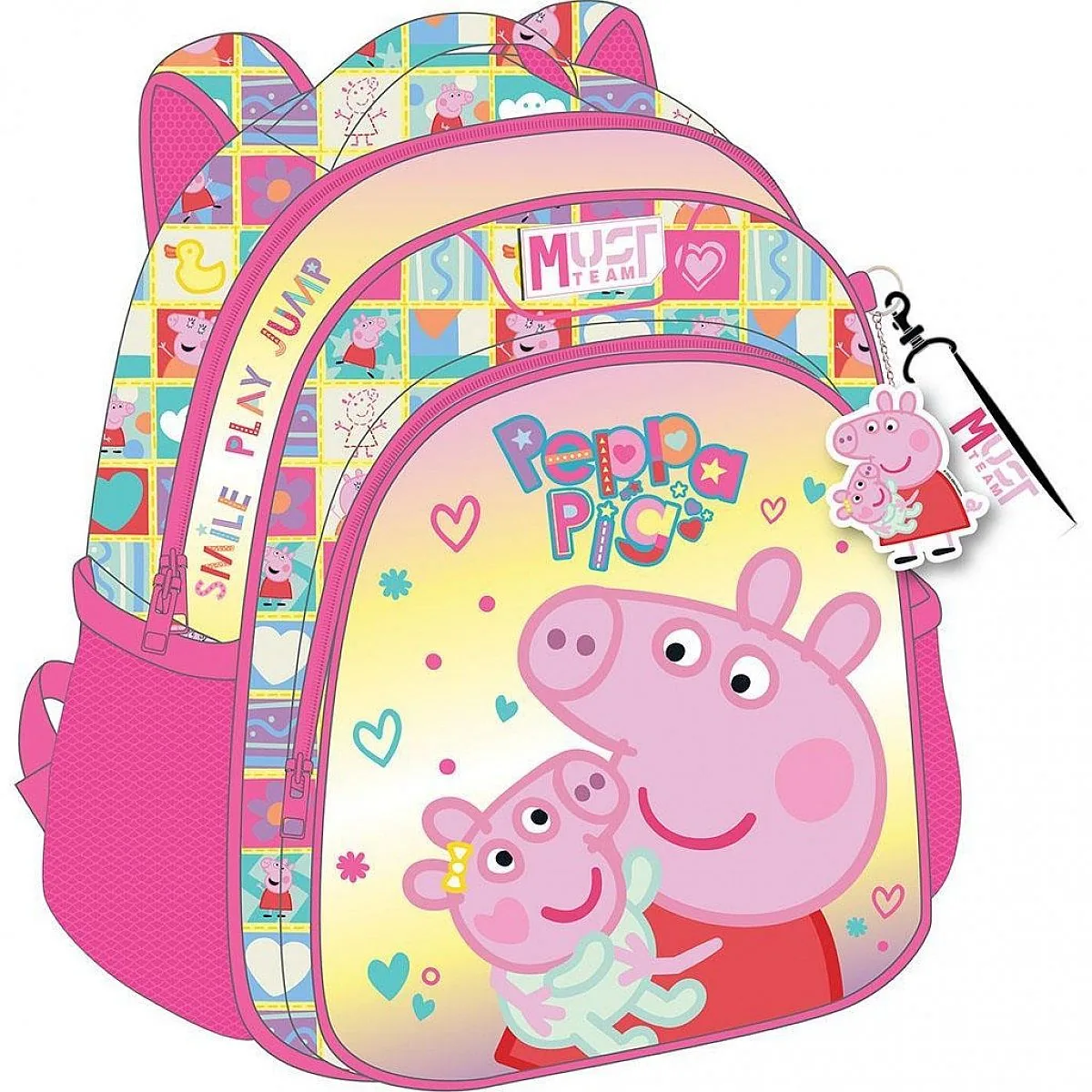 Ghiozdan de Gradinita Must Smile Play Jump Peppa Pig