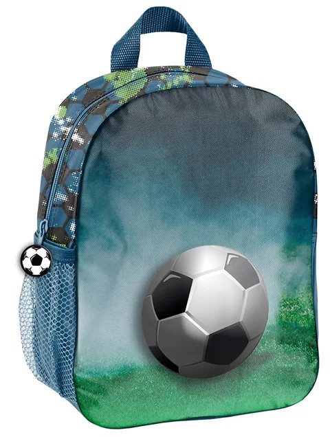 Ghiozdan de Gradinita Paso Football 3D 1 Compartiment