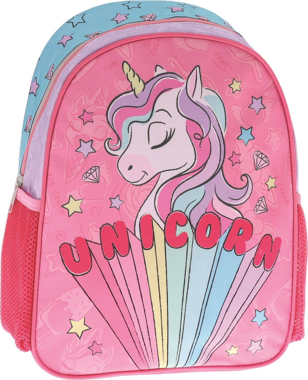Ghiozdan de Grădiniță Sazio Limo Rainbow Unicorn 1 Compartiment
