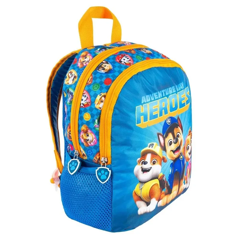 Ghiozdan de Gradinita St Majewski Paw Patrol 2 Compartimente Albastru