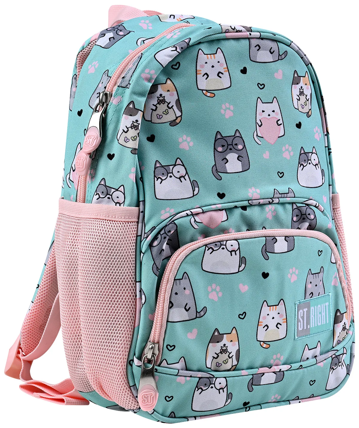 Ghiozdan de Gradinita St. Right Charming Cats 1 Compartiment