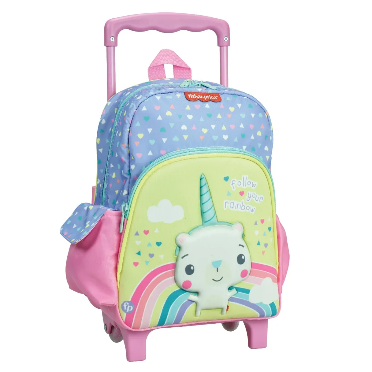 Ghiozdan de Gradinita Tip Troler Fisher Price Unicorn 12L