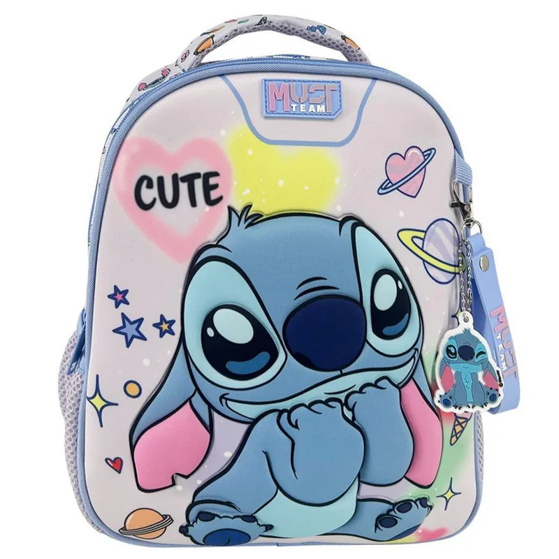 Ghiozdan Diakakis Must Team Disney Stitch 2 Compartimente