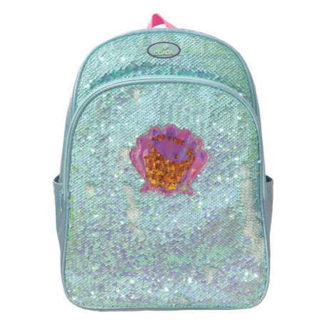 Ghiozdan Ecada 61725R Turcoaz 40x30x12cm