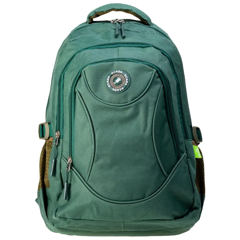 Ghiozdan Ecada Uni Verde 46x32x18cm