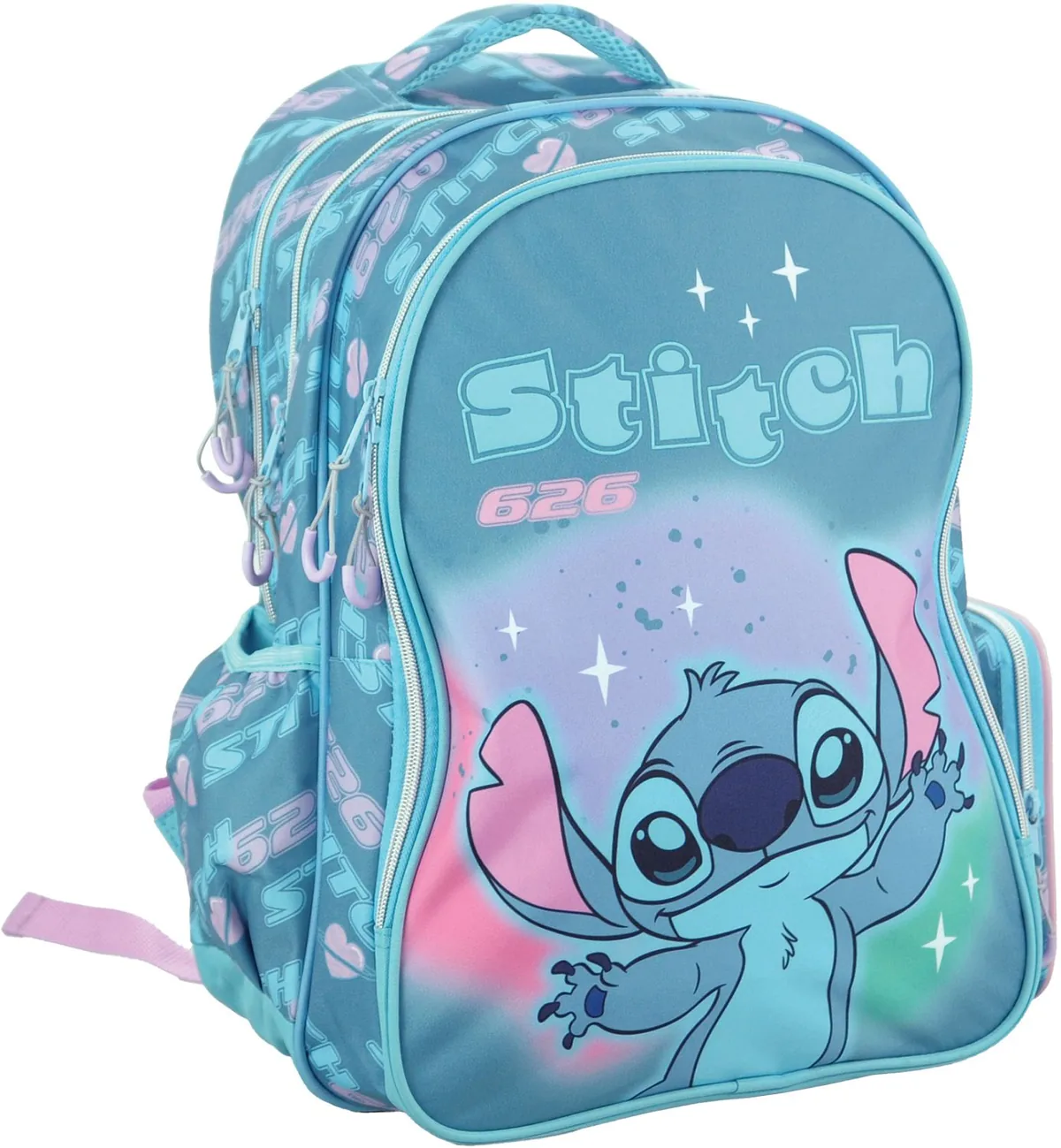 Ghiozdan GIM Stitch 2 Compartimente