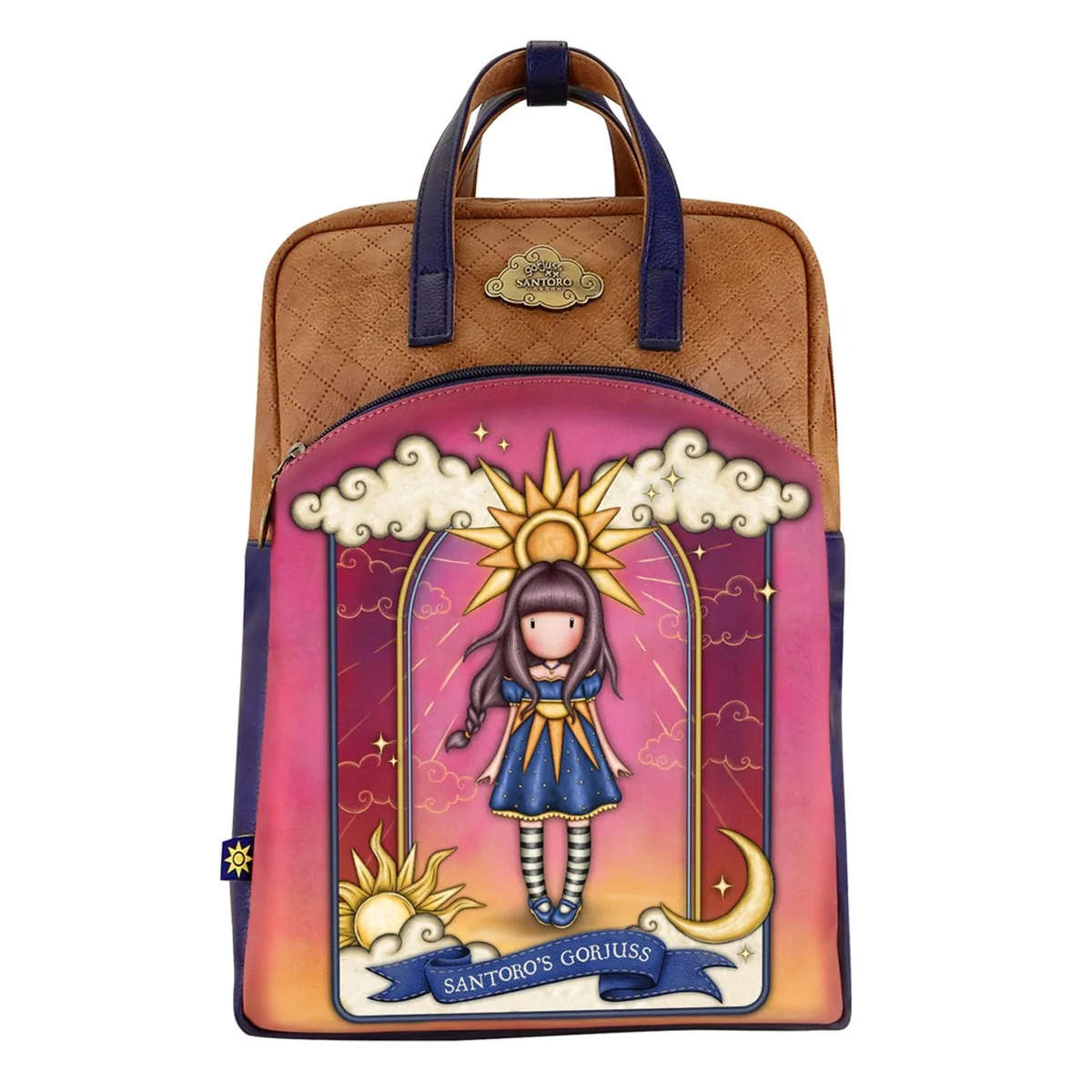 Ghiozdan Gorjuss Ray of Light Mare 3 Compartimente 28x36x12cm