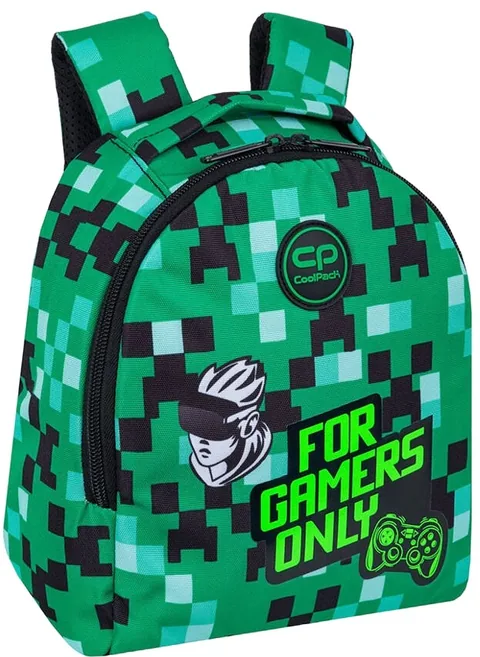 Ghiozdan Grădiniță Cool Pack Puppy Game Zone Verde Negru
