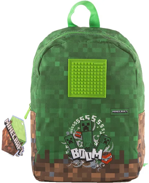 Ghiozdan Gradinita Pixie Crew Minecraft Verde