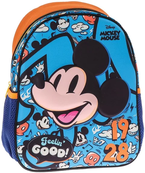 Ghiozdan Gradinita Play Mickey Mouse 3D 1 Compartiment