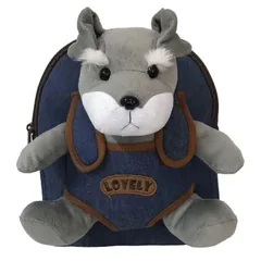 Ghiozdan Gradinita S-Cool Baby Animals Dogs Albastru