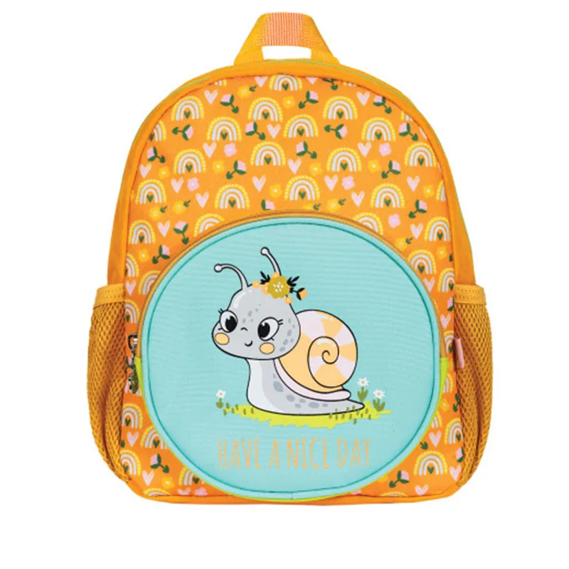 Ghiozdan Gradinita S-Cool Happy Snail 31x24x9cm