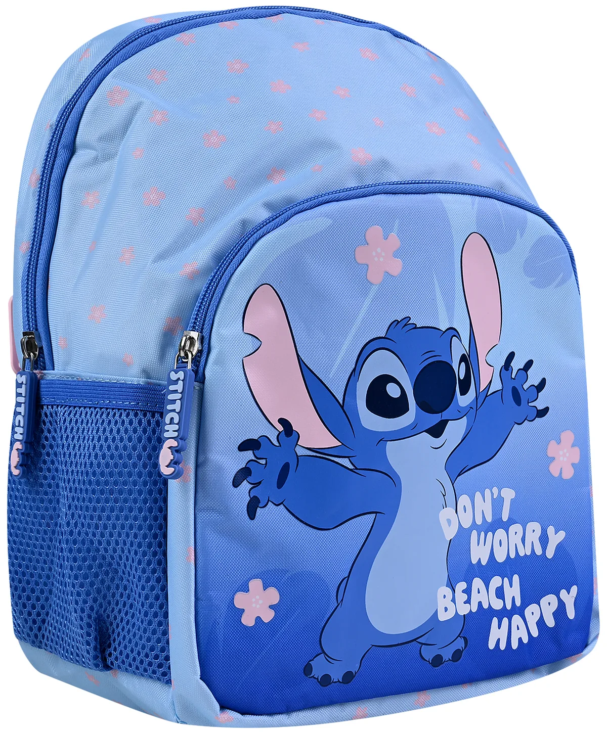 Ghiozdan Grădiniță St. Majewski Stitch Don't Worry Beach Happy 1 Compartiment