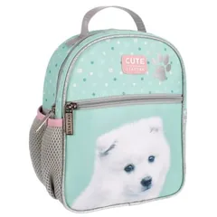 Ghiozdan Gradinita Starpak Doggy 20x25x8 cm Menta si Alb
