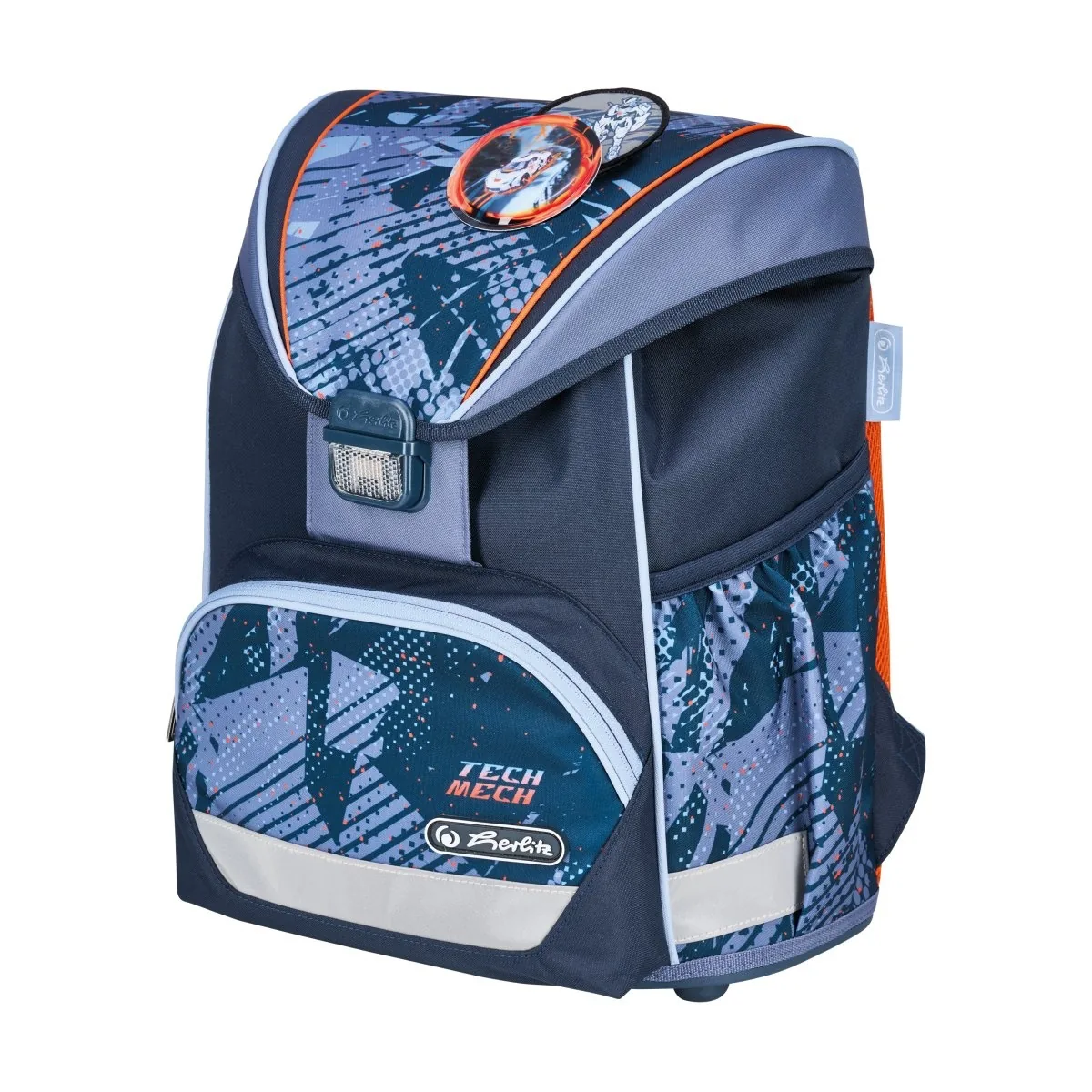 Ghiozdan Herlitz UltraLight Techmech Neechipat 36x28x21cm