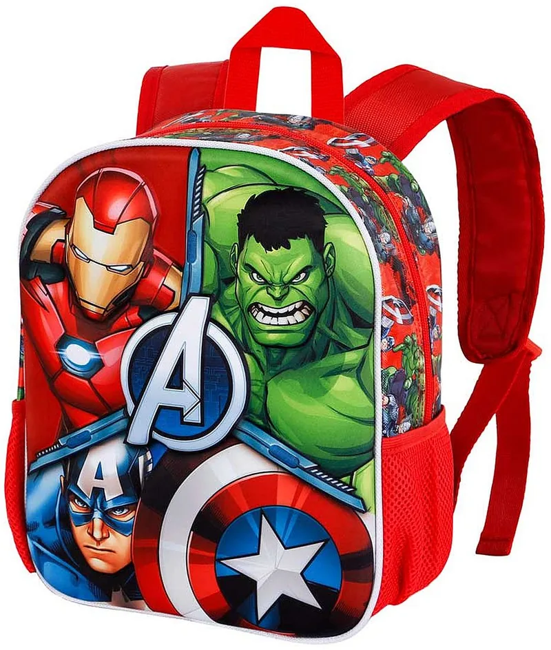 Ghiozdan Karactermania Avengers Massive 3D Grădiniță