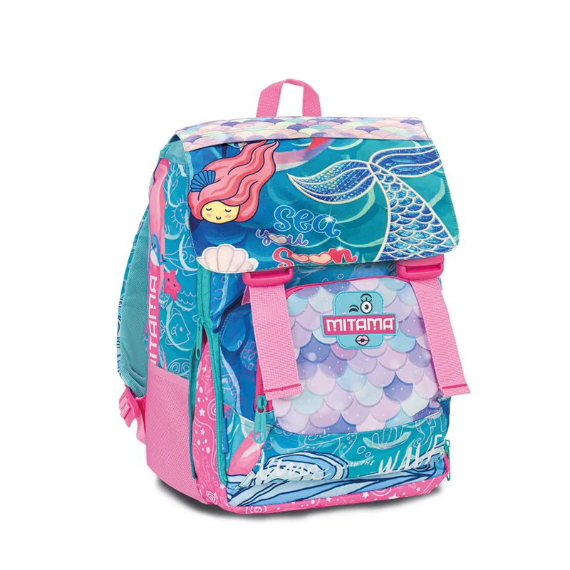 Ghiozdan Mitama 28L 4 Compartimente Design Marin 40x28x18cm