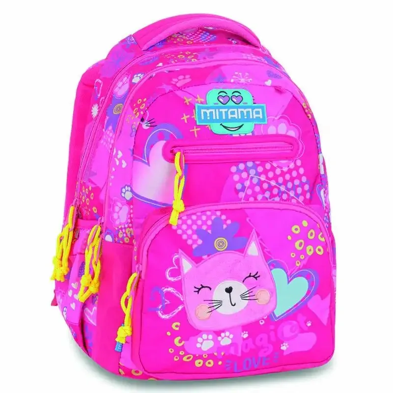 Ghiozdan Mitama Cuddly Kitten 30L 42x35x26cm