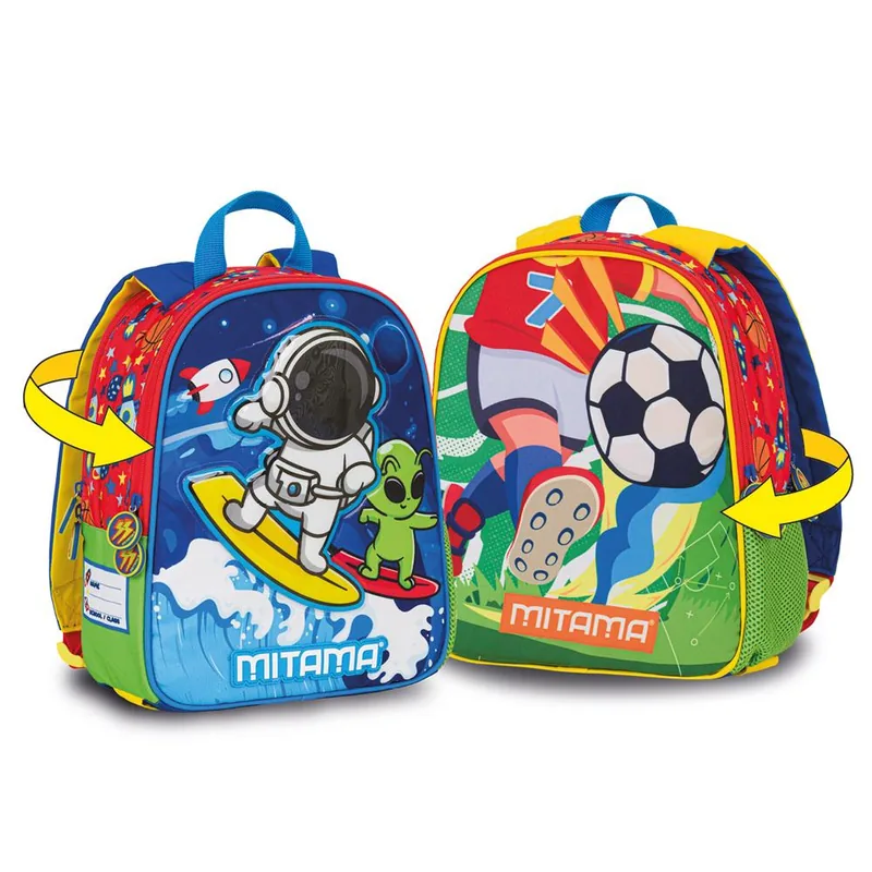 Ghiozdan Mitama Spinny 2in1 Surf & Goal