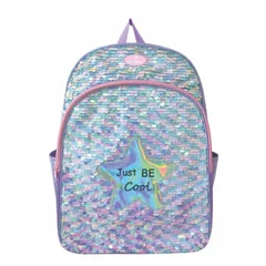 Ghiozdan Neechipat Ecada Just BE Cool 40x30x12cm Paiete Fete