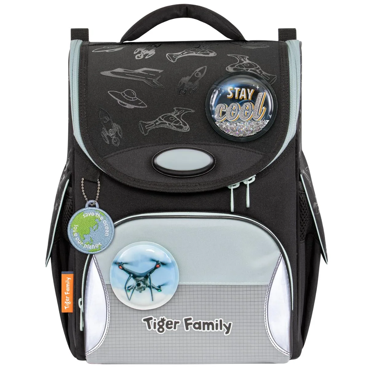 Ghiozdan Neechipat Tiger Family Nature Quest Space Vision