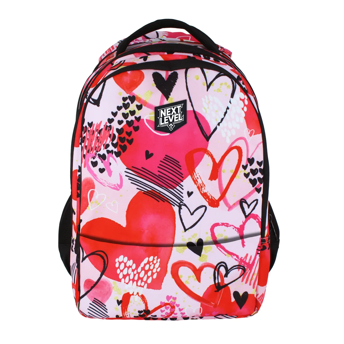 Ghiozdan Next Level Heart Queen 48x33x20cm 2 Compartimente
