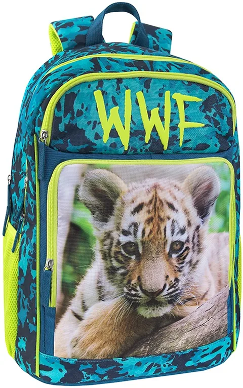 Ghiozdan Panini WWF Fotografico 2 Compartimente