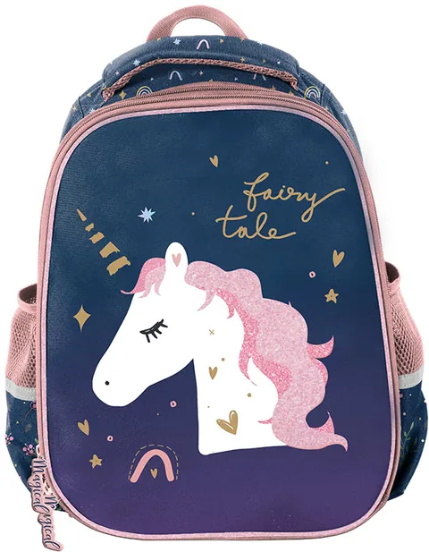 Ghiozdan Paso Unicorn Ergonomic 2 Compartimente