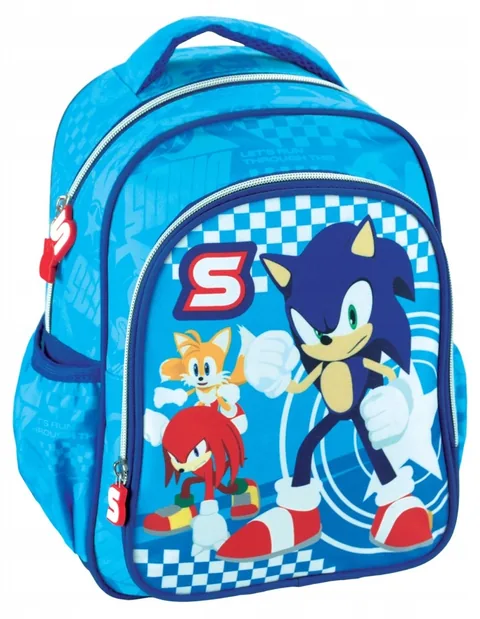 Ghiozdan pentru Gradinita GIM Sonic Lets Go