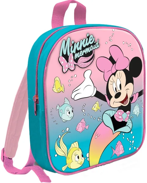 Ghiozdan pentru Gradinita Kids Licensing Minnie Mermaid 1 Compartiment