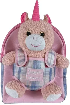 Ghiozdan pentru Gradinita S. Cool Baby Animals Unicorn cu Jucarie de Plus