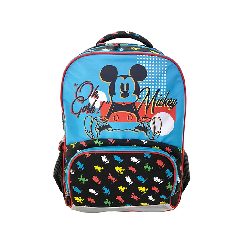 Ghiozdan Pigna Mickey Mouse 45x31x14cm Negru Multicolor