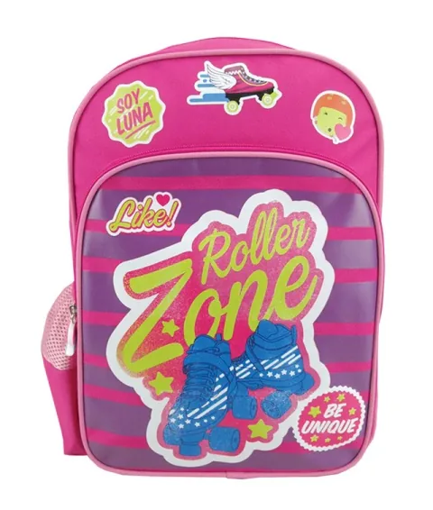 Ghiozdan Pigna Soy Luna Roz cu Bleu