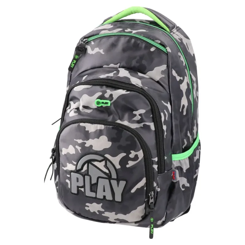 Ghiozdan Play Ergo Cosmo Winter Camo