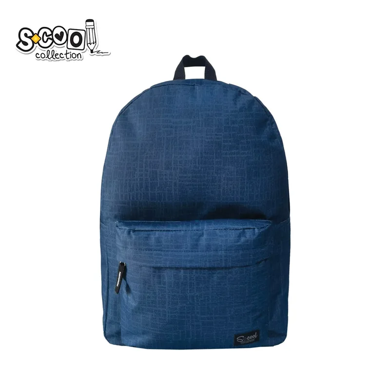 Ghiozdan S-Cool Classic Denim 43x30x16cm