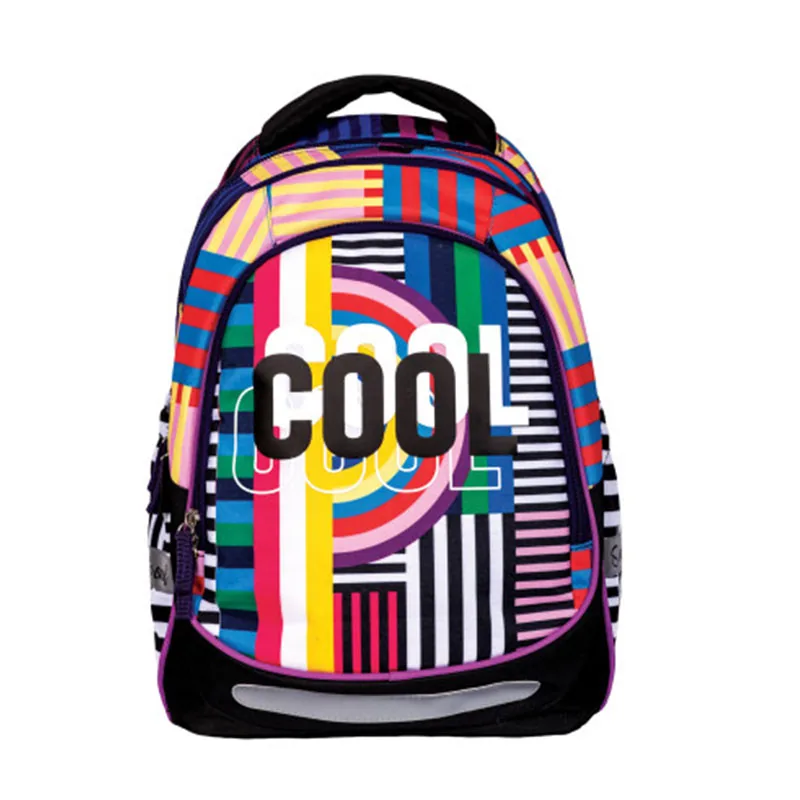 Ghiozdan S-Cool Light Cool 41x28x21cm 19L Negru