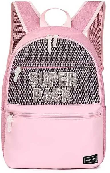 Ghiozdan S. Cool Super Pack 1 Compartiment Roz