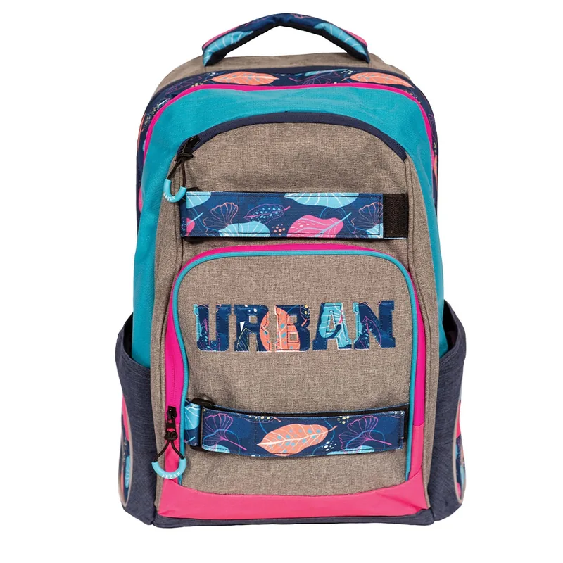 Ghiozdan S-Cool Urban Flowers 46x31x16cm 24L