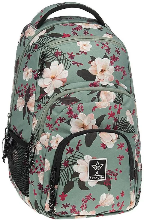 Ghiozdan Scolar Ars Una AU-2 Flowery Green