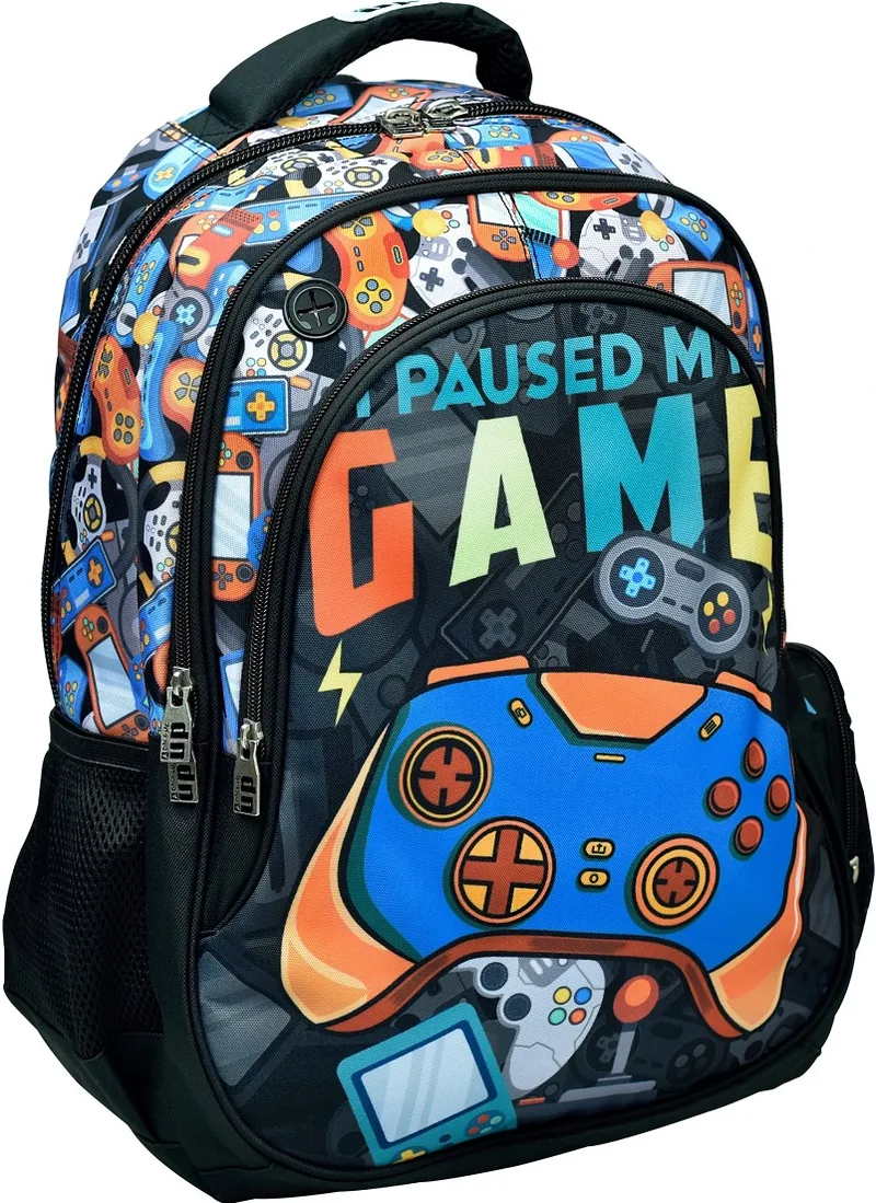 Ghiozdan Școlar Back Me Up Game 2 Compartimente