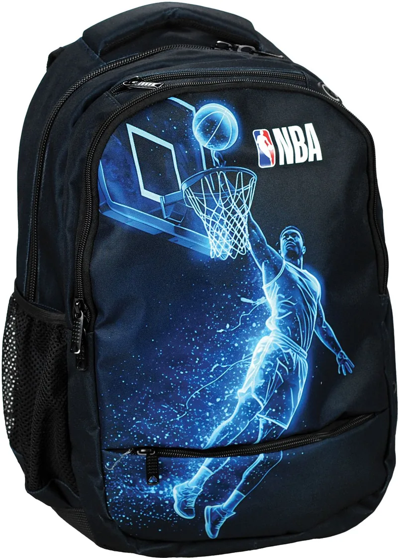 Ghiozdan Scolar Back Me Up NBA Player Dunk 2 Compartimente