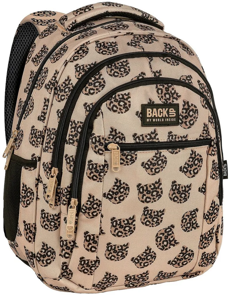 Ghiozdan Școlar BackUp 8 O Wild Kitty
