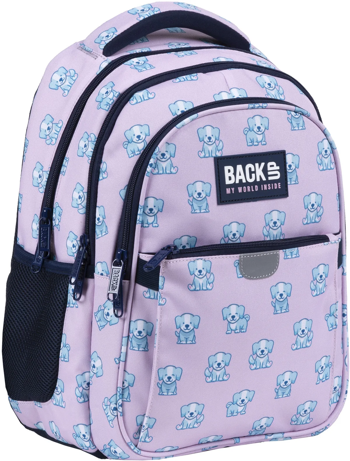 Ghiozdan Școlar BackUp P Puppy 3 Compartimente 24l