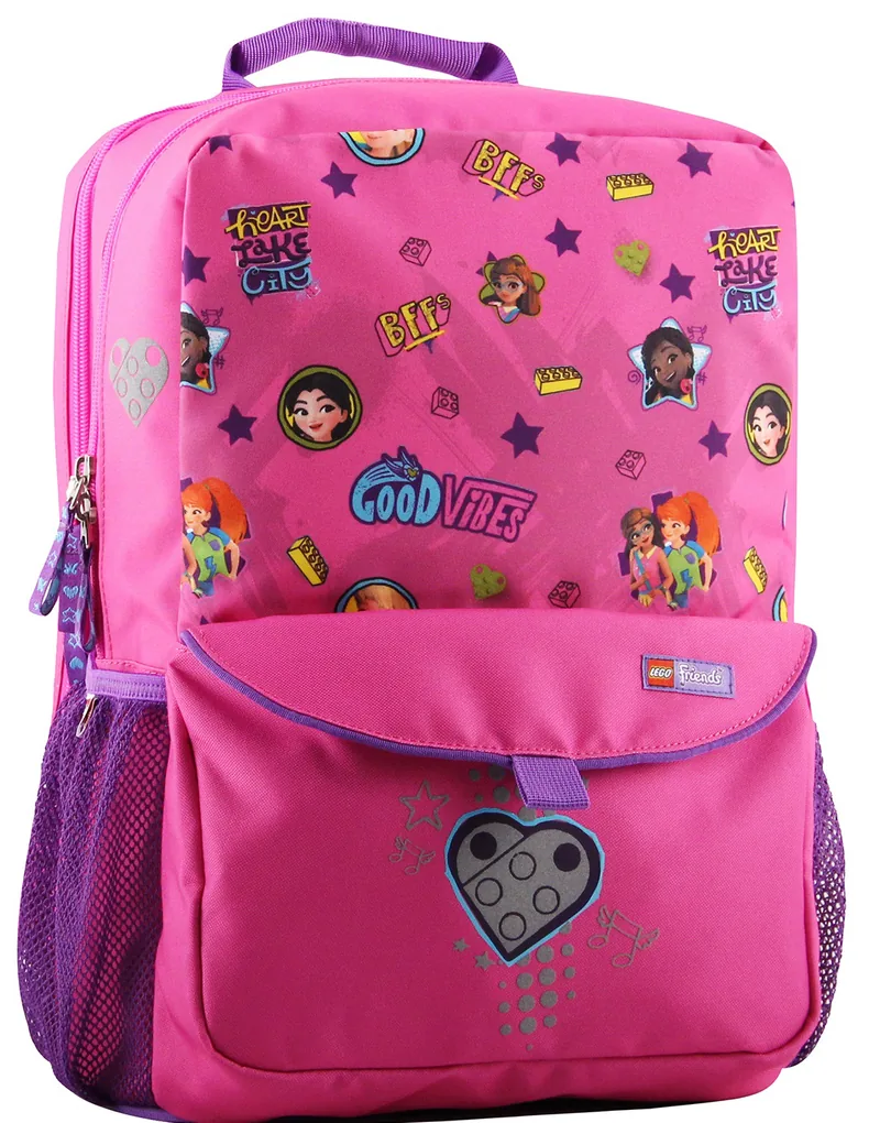 Ghiozdan Scolar Belight Lego Core Line Friends Good Vibes 39x29x24cm