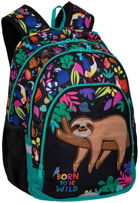 Ghiozdan Școlar Colorino Primer Wildkid 2 Compartimente