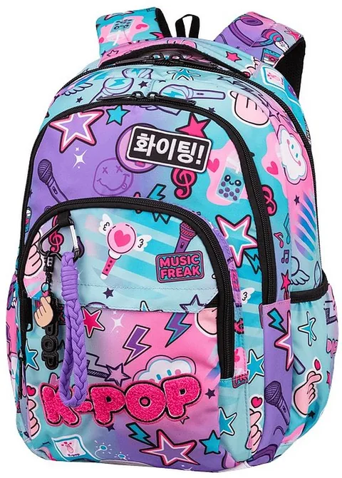 Ghiozdan Școlar Cool Pack Base Plus 2 Compartimente K-Pop Bright