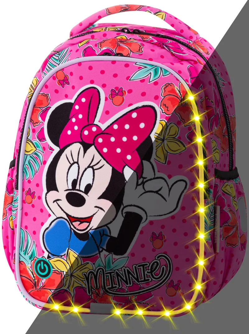 Ghiozdan Școlar Cool Pack Joy S LED Minnie Mouse Tropical