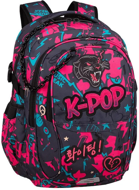 Ghiozdan Scolar Cool Pack K-Pop 2 Compartimente Dark