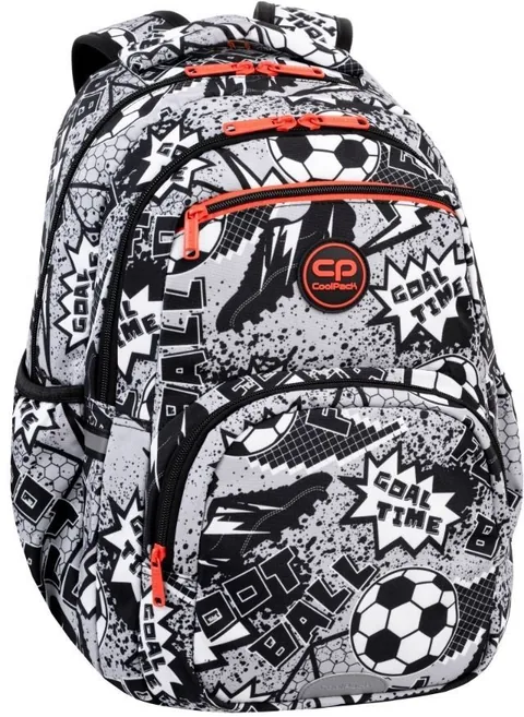 Ghiozdan Școlar Cool Pack Pick Grey Ball 23l