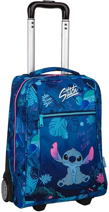 Ghiozdan Scolar cu Roti Cool Pack Compact Stitch 36L